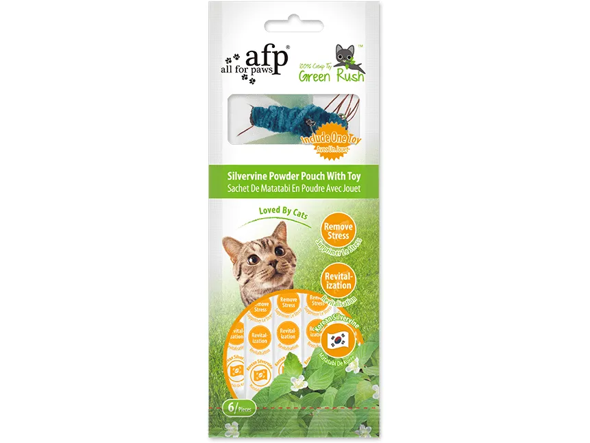 AFP Green Rush-Silvervine Powder Pouch with Toy