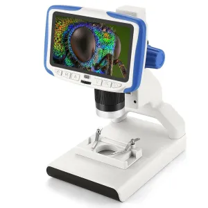 Andonstar AD205 5-Inch 1080P FHD Digital Microscope SD-Card slot, great starter scope for kids, education