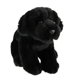 Antics Silky Soft Black Labrador Soot 25cm