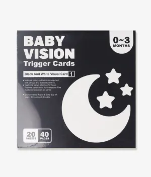 Baby Vision Flash Cards (Black & White) - 0-3 Months