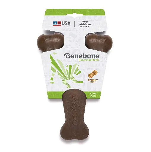 Benebone Wishbone Chew Peanut Butter Flavor