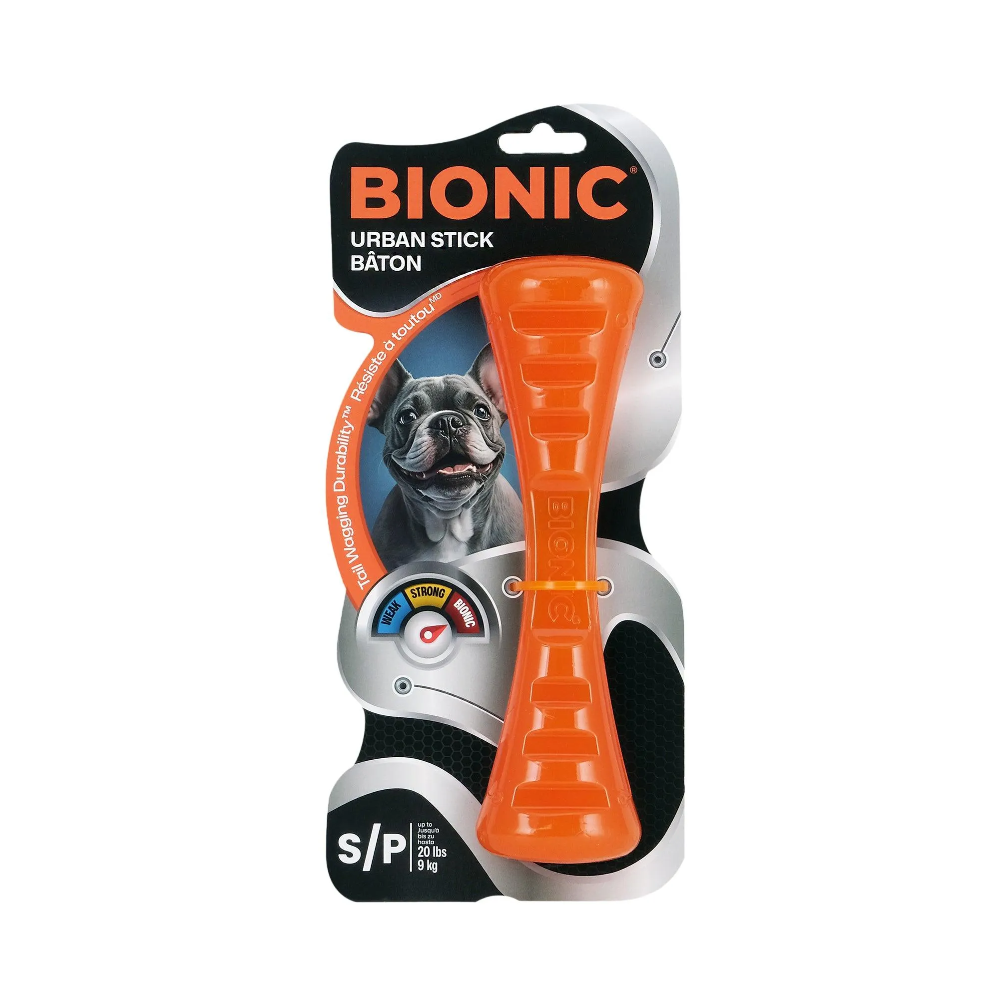 Bionic Rubber Urban Stick Dog Toy