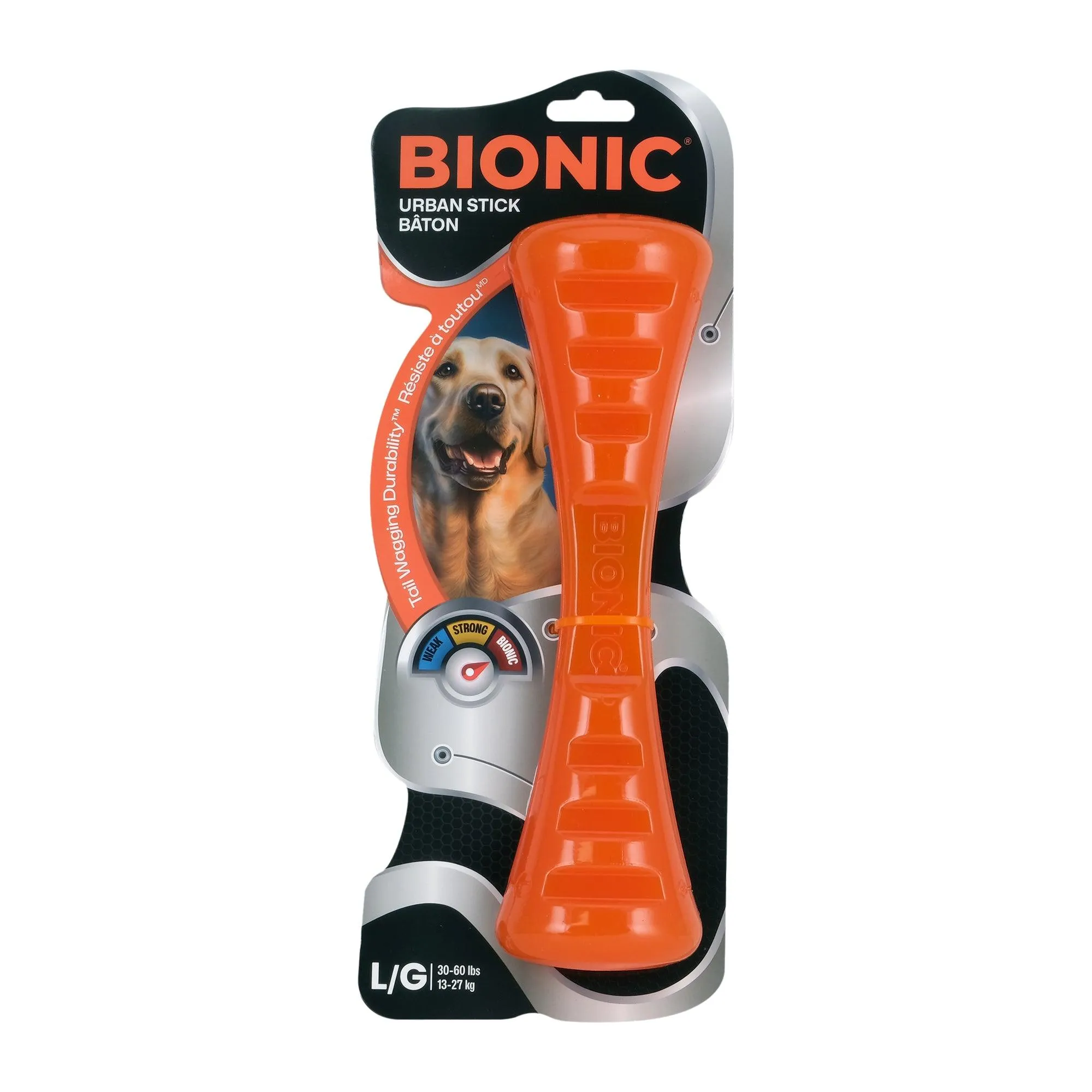 Bionic Rubber Urban Stick Dog Toy