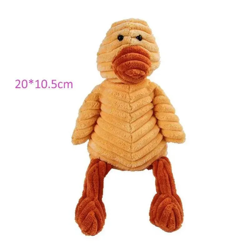 Bite-Resistant Squeaky Plush Dog Toys