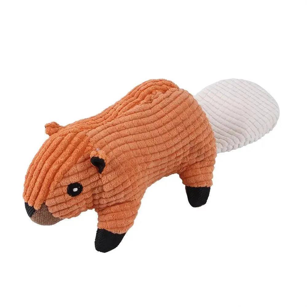 Bite-Resistant Squeaky Plush Dog Toys