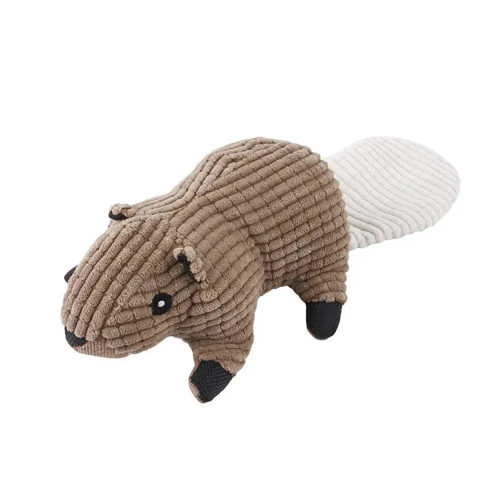 Bite-Resistant Squeaky Plush Dog Toys