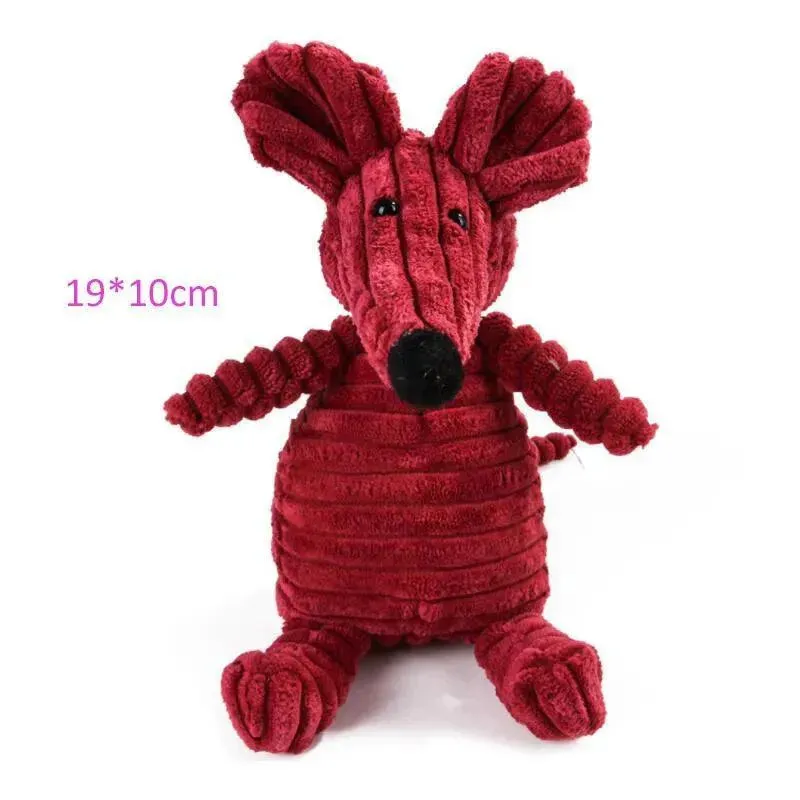 Bite-Resistant Squeaky Plush Dog Toys