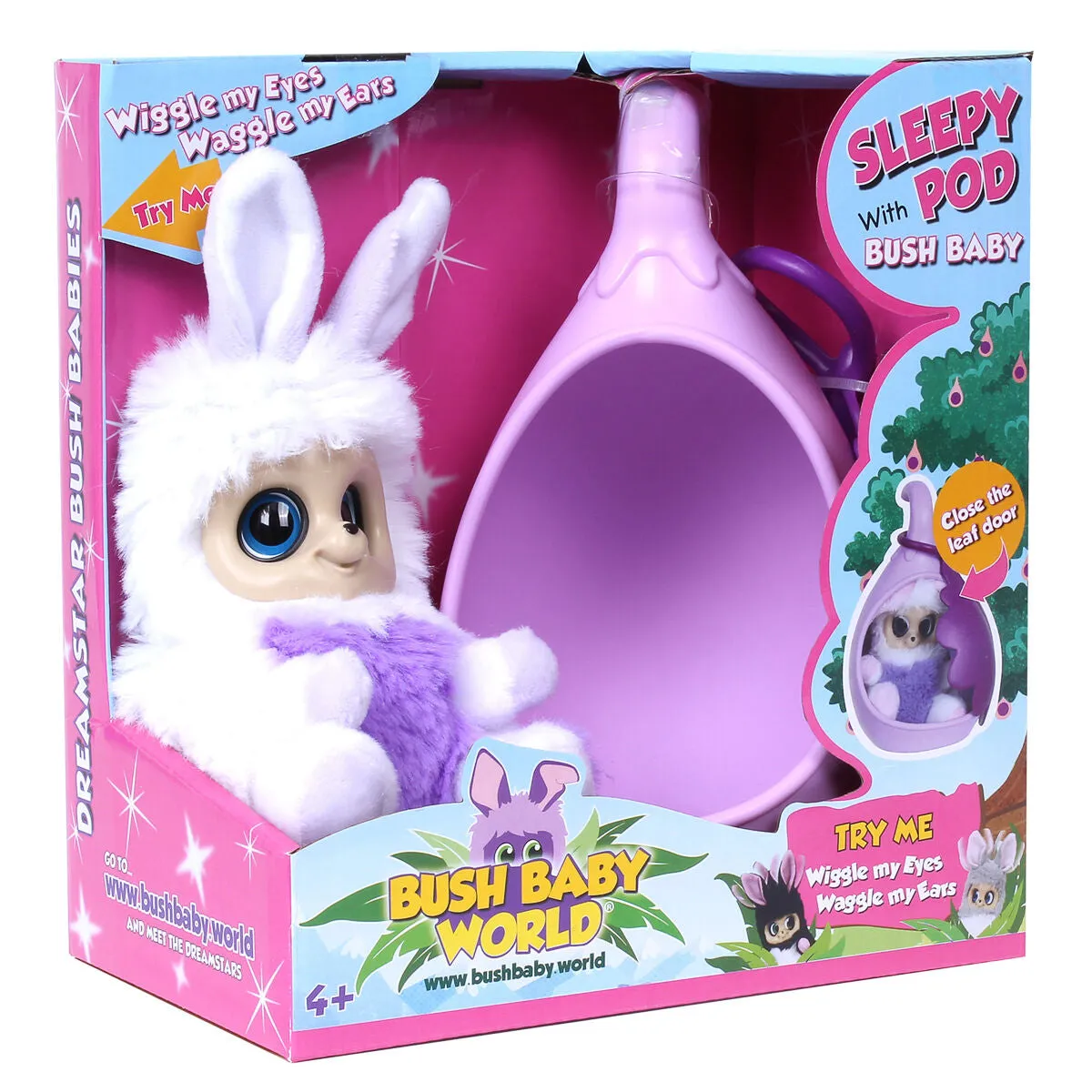 Bush Baby World Sleepy Pod with Bush Baby Abi