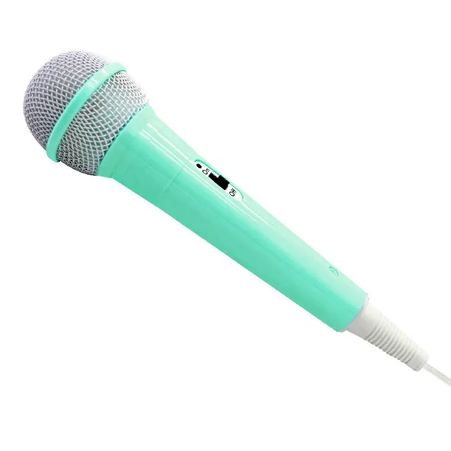 Children's toy Musical instrument microphone with cable Karaoke singing toy funny music Christmas New Year birthday gift for children baby