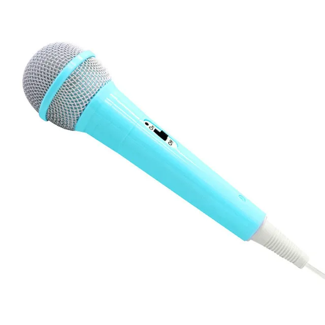 Children's toy Musical instrument microphone with cable Karaoke singing toy funny music Christmas New Year birthday gift for children baby