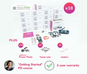 CoDrone EDU - Classroom 18 Pack with PD