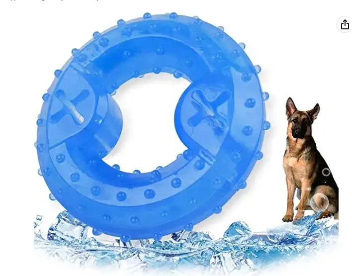 Dog Toys: frozen teething toys for puppies