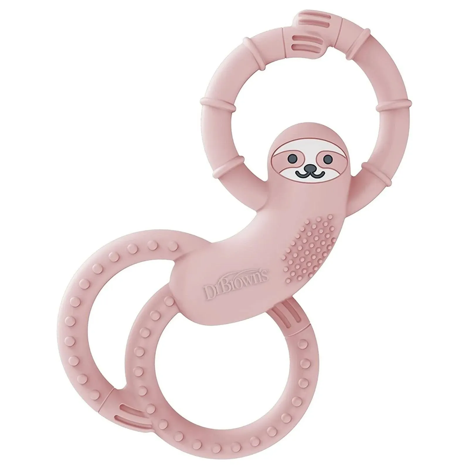 Dr. Brown's Sloth Long Limbed Teether - Pink