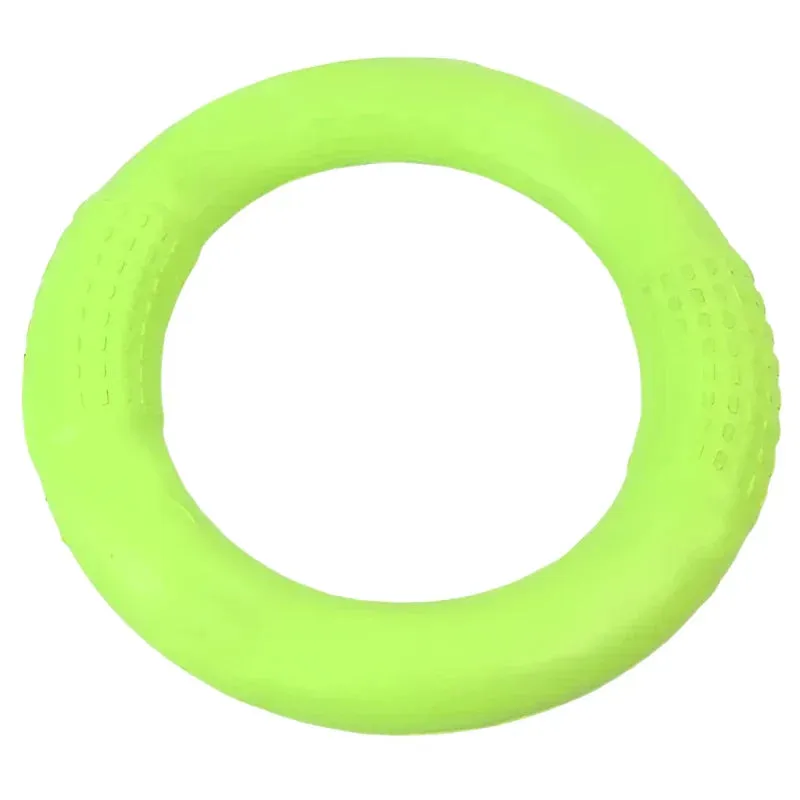 Durable Dog Chew Ring – Lightweight Fetch Toy for Active Play