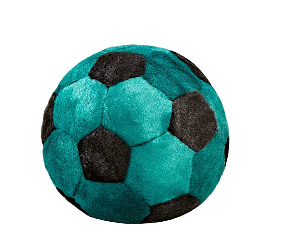 Fluff & Tuff Soccer Ball Plush Dog Toy - Wholesale