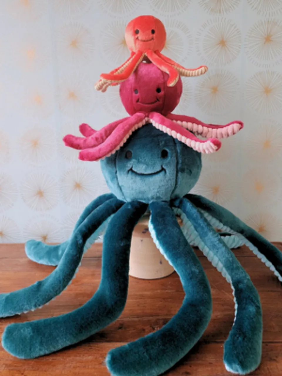 Fluff & Tuff Stevie Octopus Plush Dog Toy