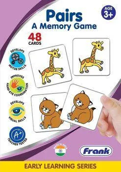 Frank Pairs A Memory Game – 48 Cards for Ages 3 & Above