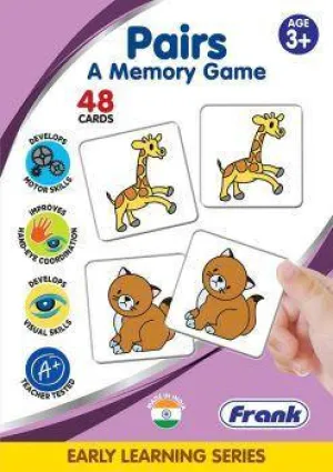 Frank Pairs A Memory Game – 48 Cards for Ages 3 & Above