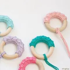 FrejaToys All Natural Teething Ring