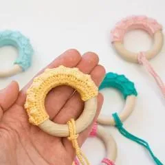 FrejaToys All Natural Teething Ring