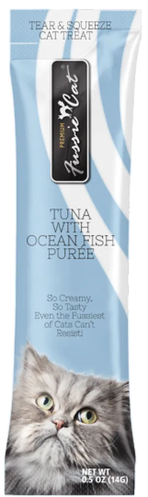 Fussie Cat Tuna with Oceanfish Puree Cat Treat