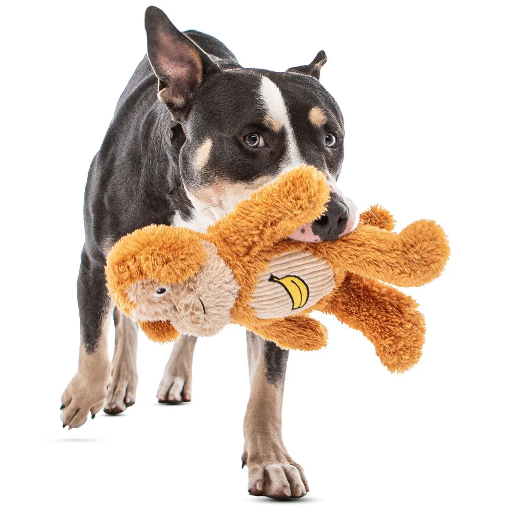 GURU Soft Scents Plush Dog Toy Monkey, Medium