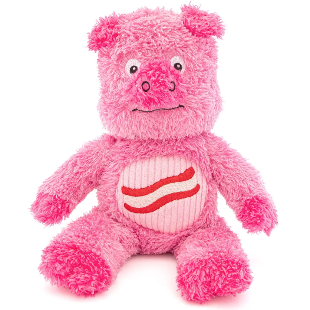 GURU Soft Scents Plush Dog Toy Pig, Medium