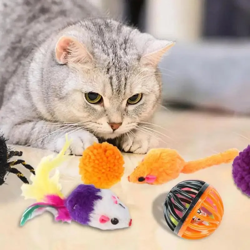 Halloween Pumpkin Catnip Toys