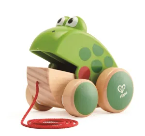 Hape: Frog - Pull Along Toy