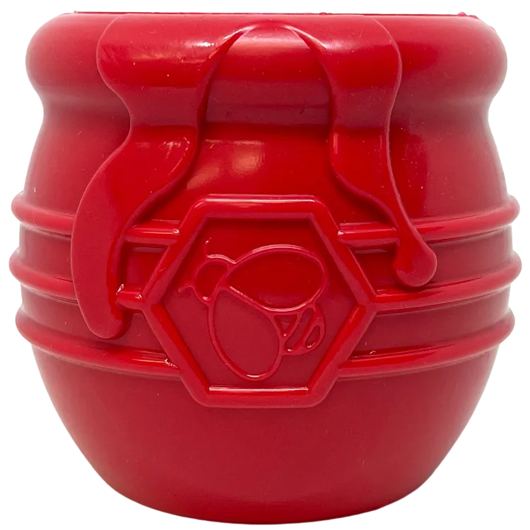 Honey Pot Durable PUP-X Rubber eCup Treat Dispenser & Enrichment Toy