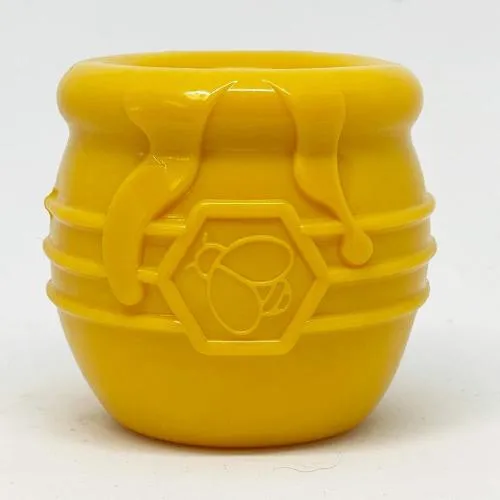 Honey Pot Durable PUP-X Rubber eCup Treat Dispenser & Enrichment Toy