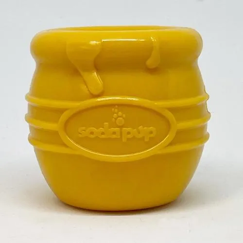 Honey Pot Durable PUP-X Rubber eCup Treat Dispenser & Enrichment Toy