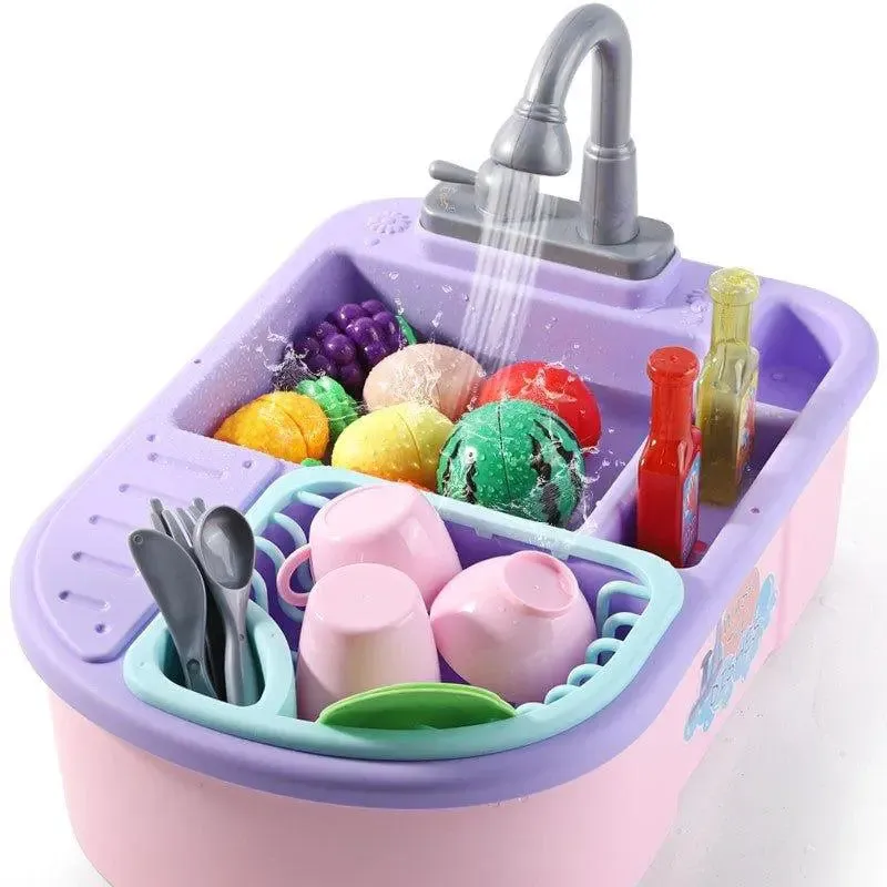 Interactive Dishwasher Toy: Fun Learning for Kids!