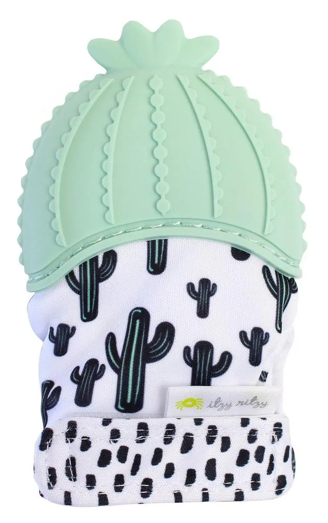 Itzy Ritzy Teething Mitt - Cactus