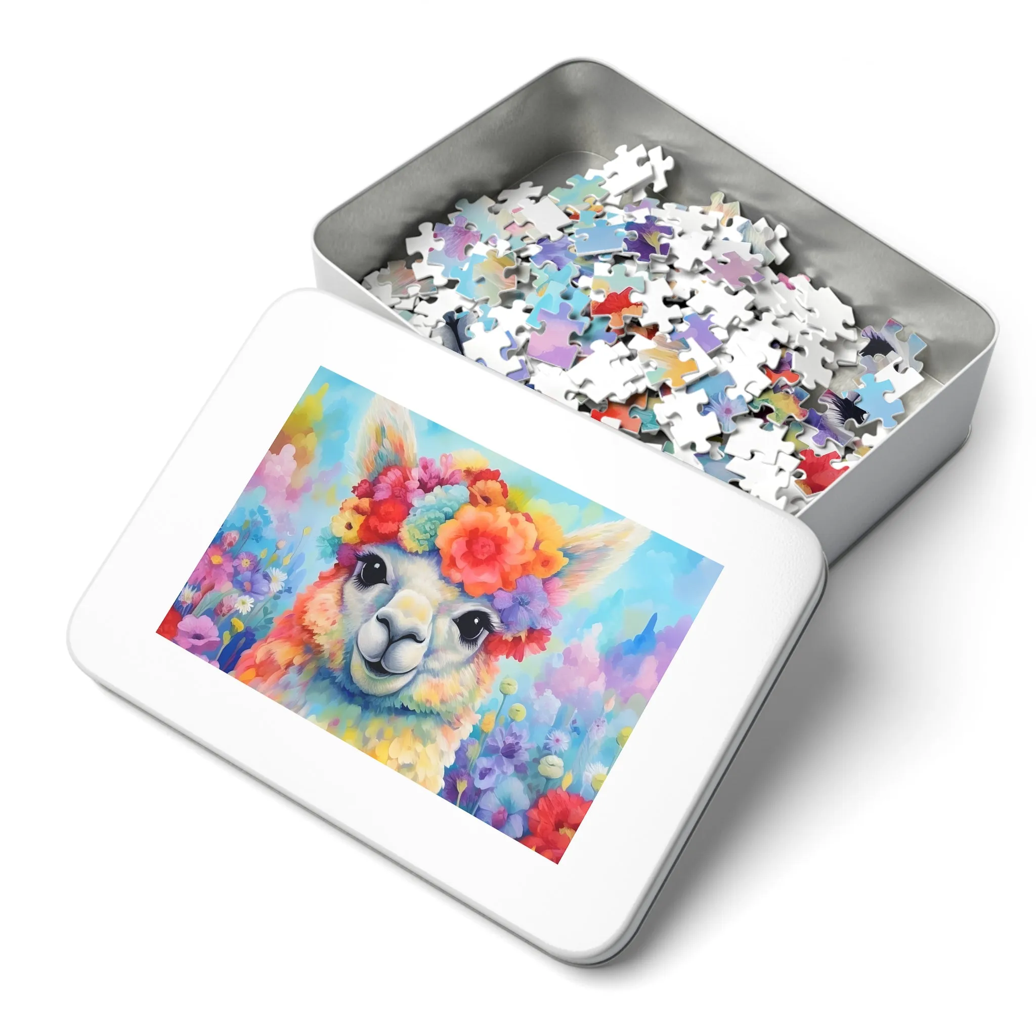 Jigsaw Puzzle, Llama, Personalised/Non-Personalised (30, 110, 252, 500,1000-Piece)