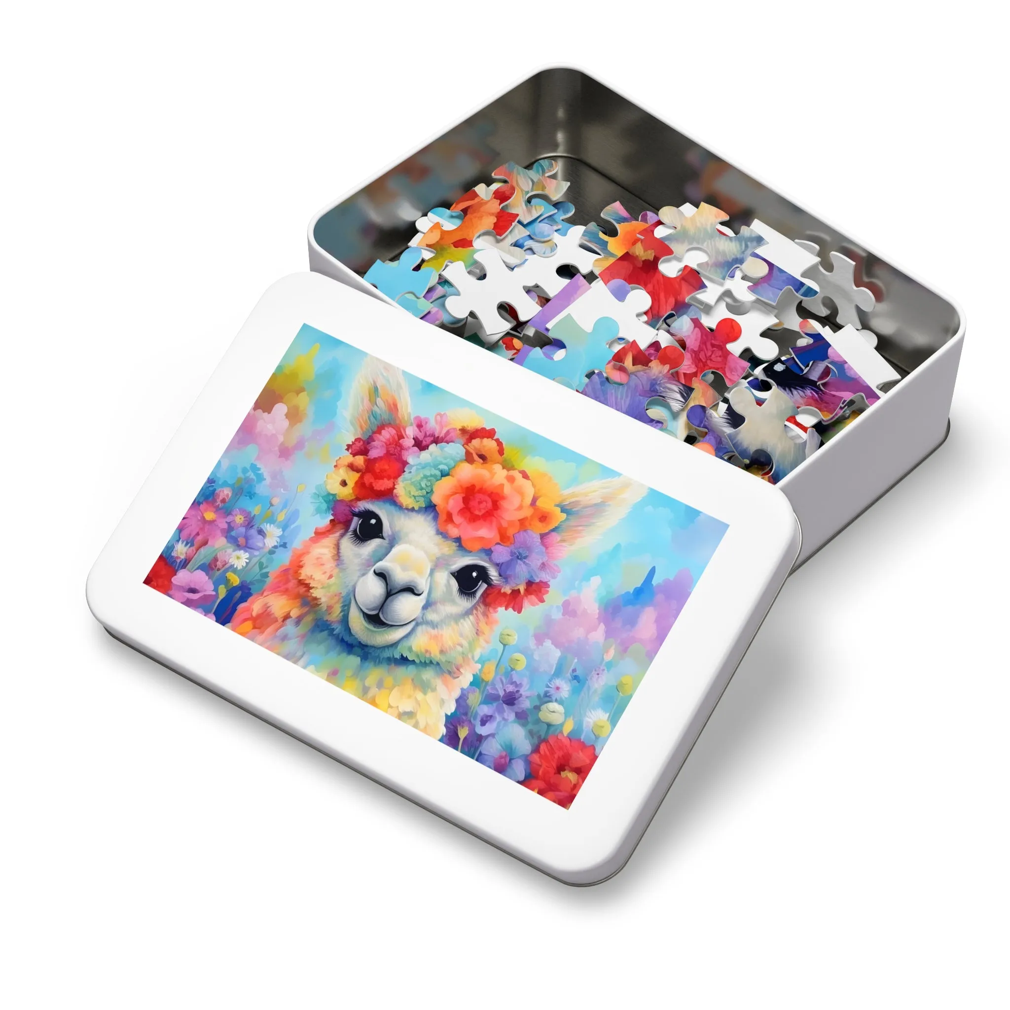 Jigsaw Puzzle, Llama, Personalised/Non-Personalised (30, 110, 252, 500,1000-Piece)