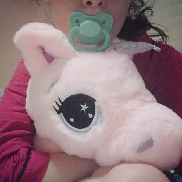 Jumbo Fluffy Unicorn Plush