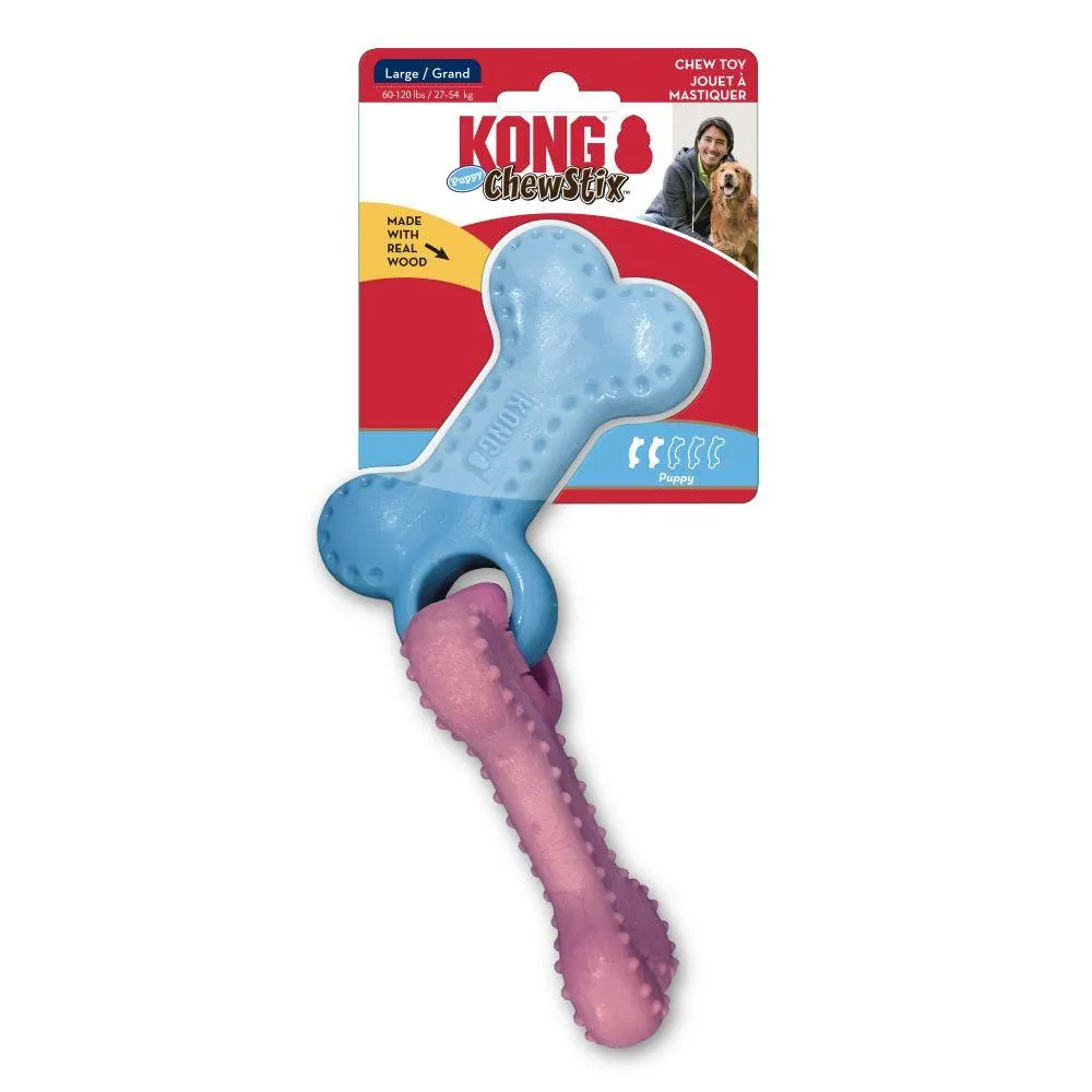 Kong ChewStix Linked Bone for Puppies