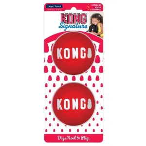 KONG Signature Ball 2-Pack Dog Toy