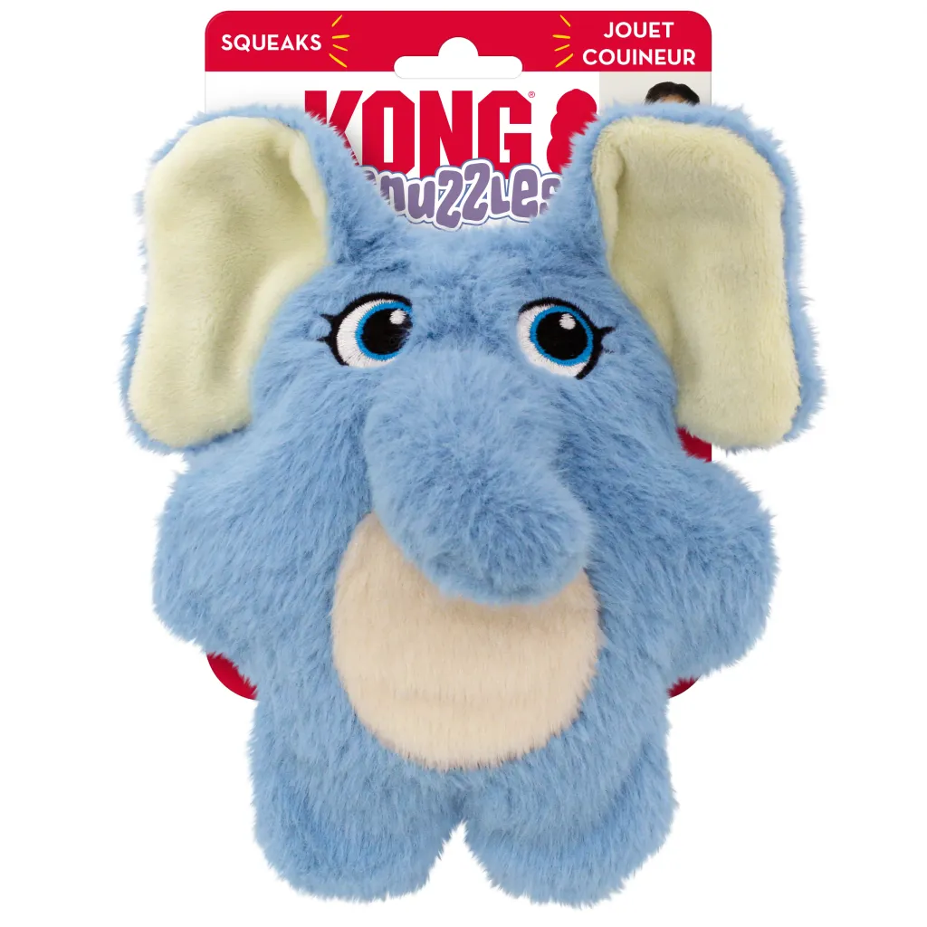 Kong Snuzzles Kiddos Elephant Toy For Dogs