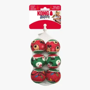 Kong | SqueakAir Christmas Balls - 6 Pk Medium