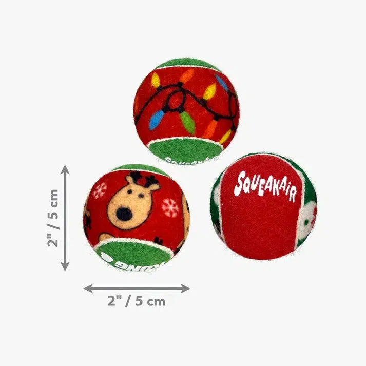 Kong | SqueakAir Christmas Balls - 6 Pk Medium