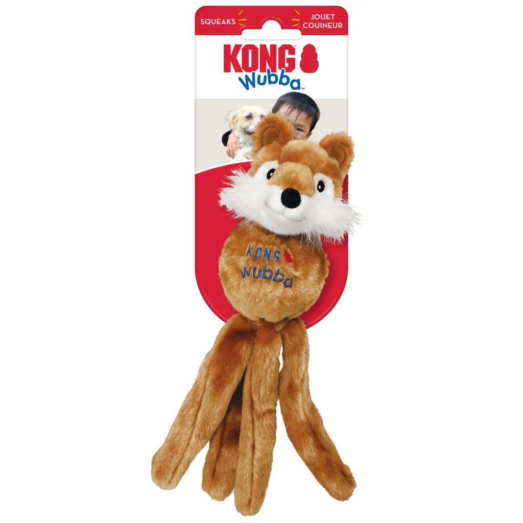 Kong Wubba Friend Interactive Toy For Dog - (assorted)