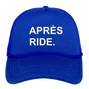 Le Ride. Trucker Foam Cap Apre's Ride Royal