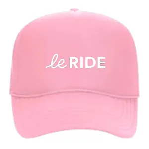 Le Ride. Trucker Foam Cap Pink