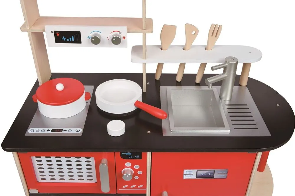 LELIN Sizzlin' Modern Kitchen Set - Ignite Imagination for Young Chefs!