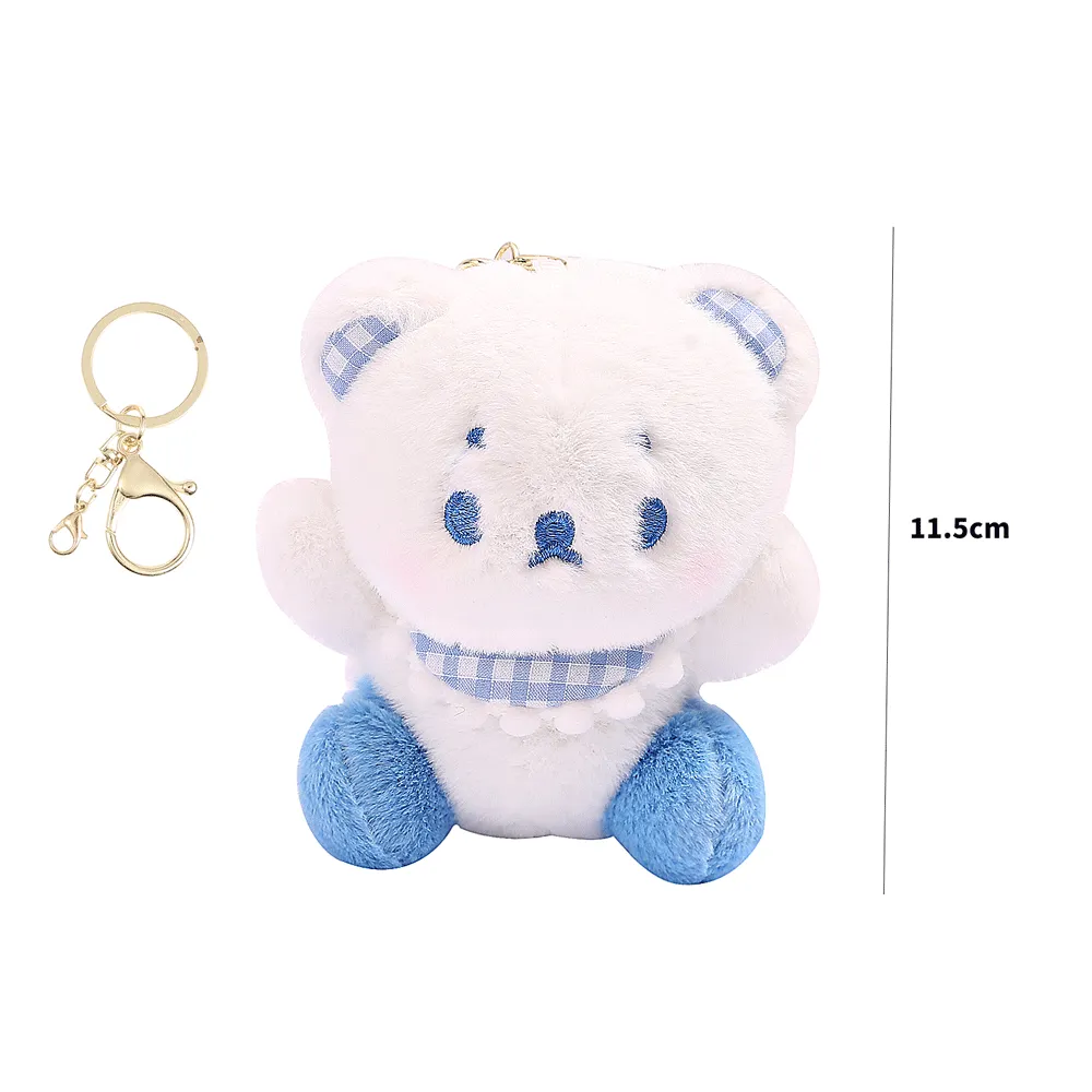 Little Teddy Bear Plush Keychain.