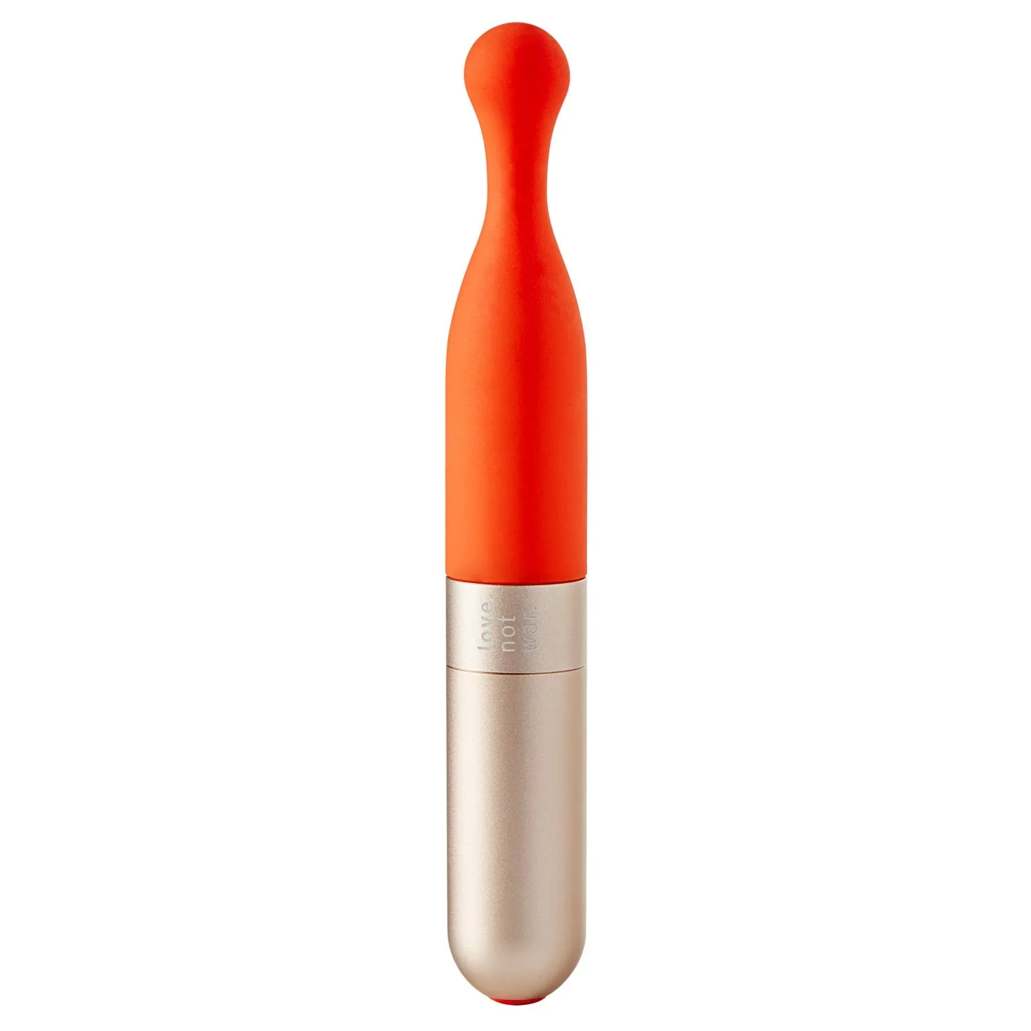 Love Not War Meile Grey Vibrator with NeoSIlicone Full Unit