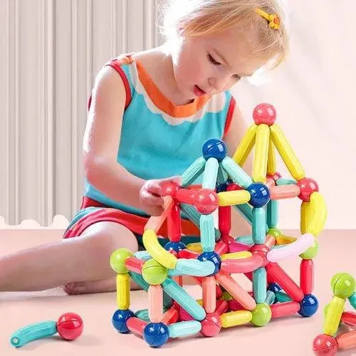 Magnetic Blocks for Creative Play