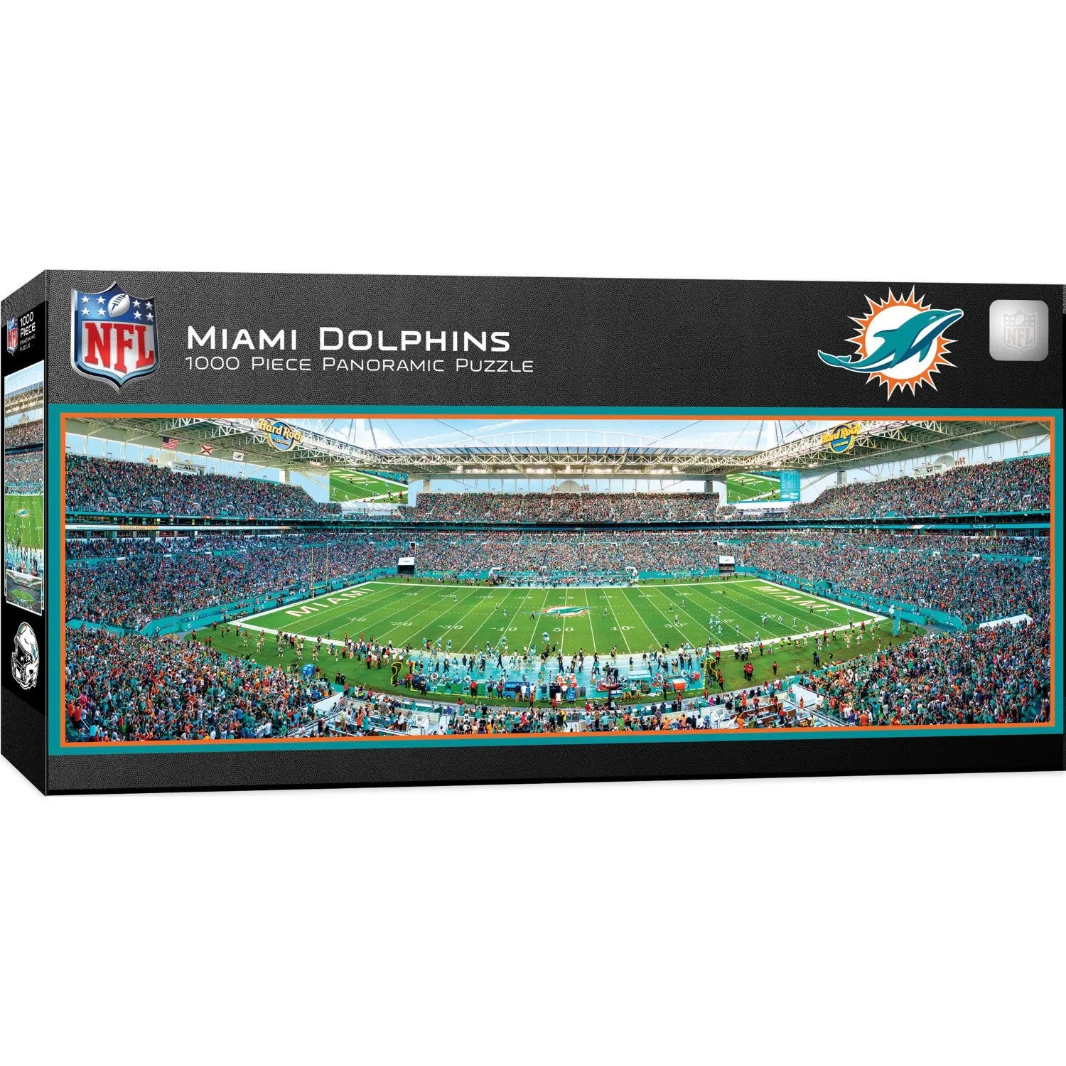 Miami Dolphins - 1000 Piece Panoramic Jigsaw Puzzle